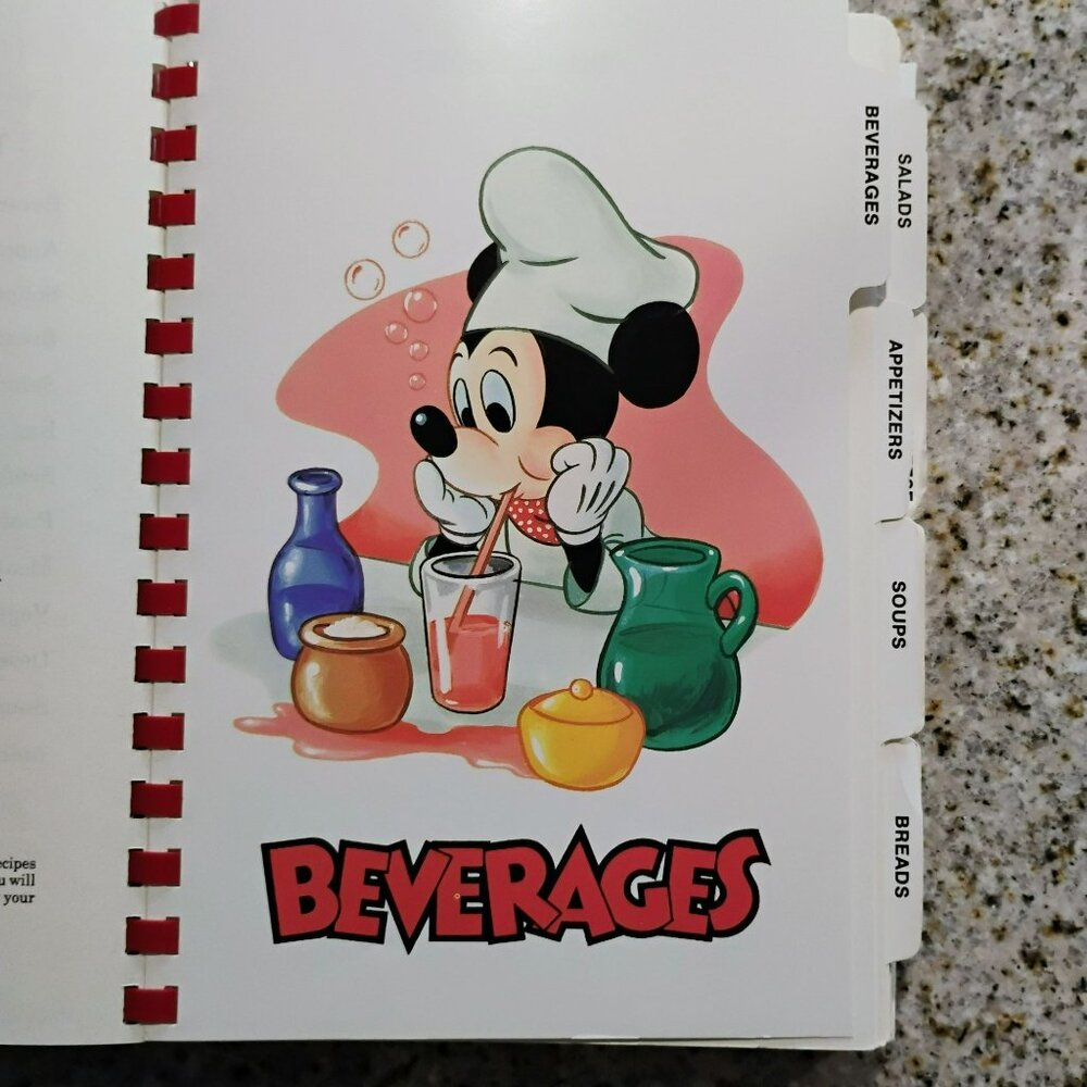 Disney Vintage Cooking With Mickey Around Our World Recipe Book, 1986 Cookbook - Picture 6 of 13